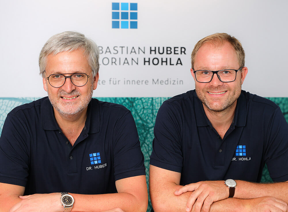 Dr. Sebastian Huber und Dr. Florian Hohla